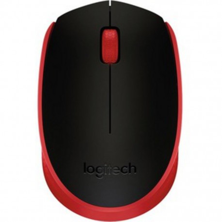 SOURIS SANS FIL M171 ROUGE NOIR