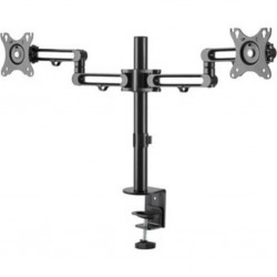 DESK MOUNT DUAL MONITOR ARM FOR