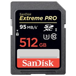 Carte SD SanDisk Extreme Pro SDXC 512Go