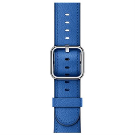 Apple Bracelet boucle classique bleu électrique 42mm MRP52