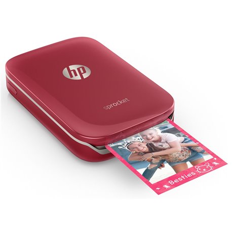 Imprimante HP Sprocket Photo Rouge