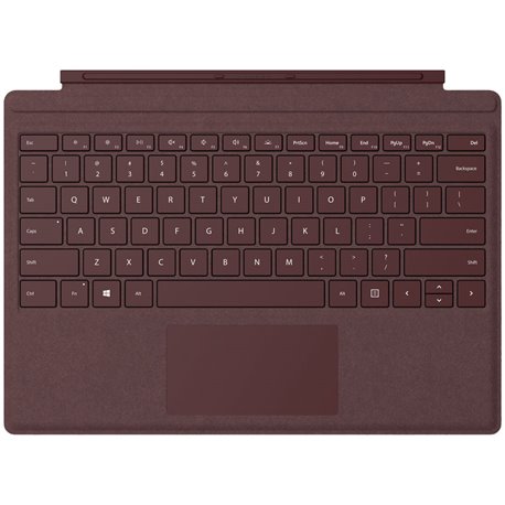 Microsoft Clavier Type Cover pour Surface Pro  Bordeaux