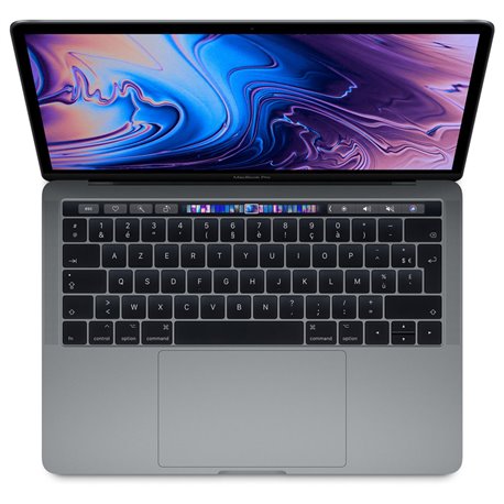 Apple MacBook Pro i5 2,4Ghz 8Go/256Go 13" Touch Gris sidéral MV962 (mid 2019)