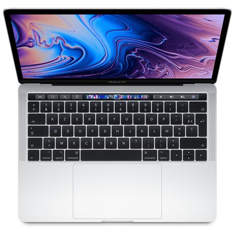 Apple MacBook Pro Quad i5 1,4Ghz 8Go/256Go 13" Touch Argent MUHR2 (mid 2019)
