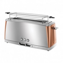 Russell Hobbs Toaster Luna Acier Cuivre 1420W 2 Tranches 24290-56