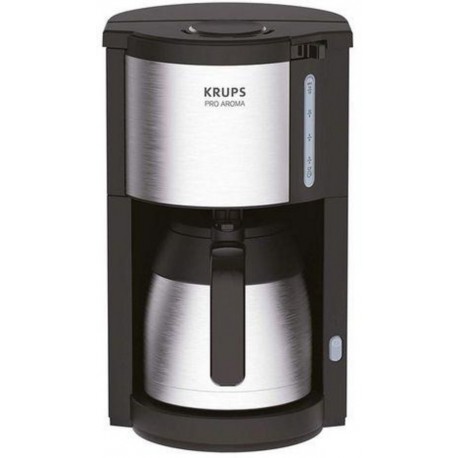Krups Cafetière isotherme Pro Aroma KM305D10 Noir/Inox
