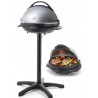 Senya Barbecue électrique 2 en 1 sur Pied et sur Table Easy Grill, Gris ean
