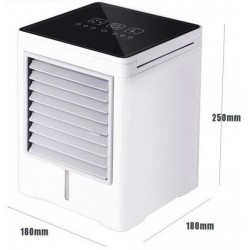 Tempsa Mini Rafraîchisseur D'air Climatiseur Ventilateur Humidificateur refroidisseur Écran tactile Timing 3 Vitesses