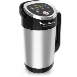 Moulinex Blender Chauffant Easy Soup Noir Silver 1000W 3L LM841810