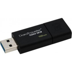 Kingston Clé USB 16GB USB 3 DataTraveler 100 G3