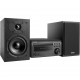 Denon Mini chaine hifi Chaîne HiFi D-M41 DAB Noir - Enceintes Noires