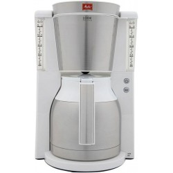 Melitta Cafetière Isotherme Look IV Therm Deluxe Blanc 1000W 15 Tasses 1011-13