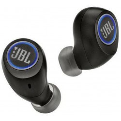 JBL Écouteurs sans fil Bluetooth avec étui de recharge - Noir - Free X