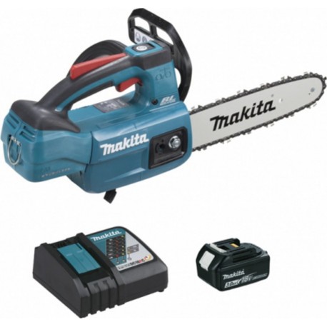 Makita Tronçonneuse d'élagage Makita 18 Volts Li-Ion 3 Ah 25cm (1 batterie) DUC254RF