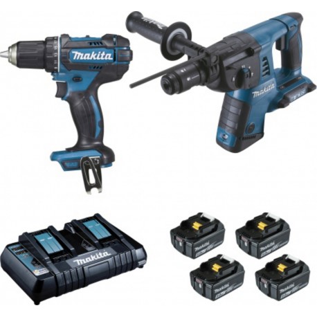 Makita Ensemble de 2 machines (DDF482 + DHR264) DLX2138PTJ