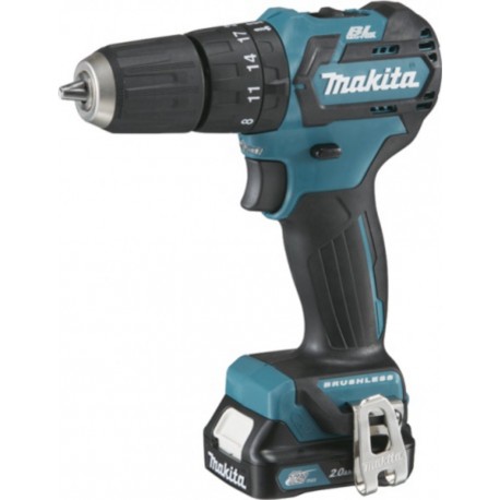 Makita Perceuse visseuse à percussion 10,8 V Li-Ion 2 Ah CXT Ø 10 mm Makita HP332DSAJ