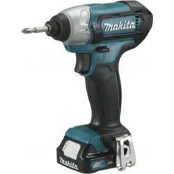 Makita Visseuse à chocs sans fil 10,8 Volts Li-Ion 2 Ah CXT 110 Nm TD110DWAE