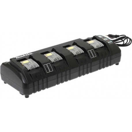 Makita 196426-3 Chargeur 4 batteries Makstar Li-Ion 14,4 à 18 Volts - DC18SF