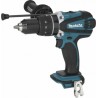 Makita Perceuse visseuse à percussion Li-Ion 18 Volts 4 Ah diamètre 13mm DHP458Z