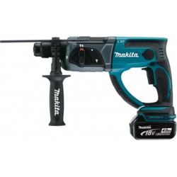 Makita Perforateur Burineur SDS-Plus 18 Volts Li-Ion 4 Ah 20 mm modèle DHR202RMJ