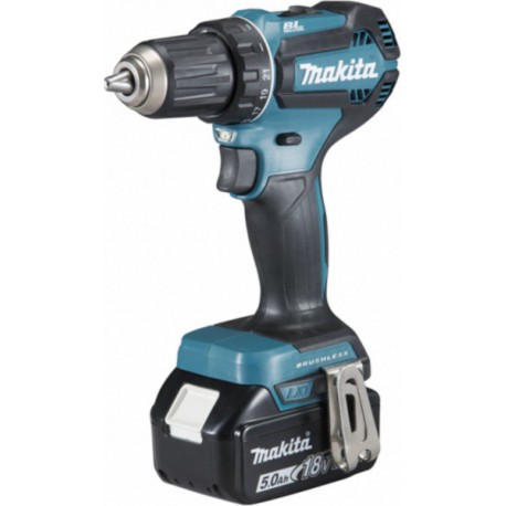 Makita Perceuse visseuse 18 V Li-Ion 5 Ah BL1850B Ø 13 mm Makita DDF485RTJ