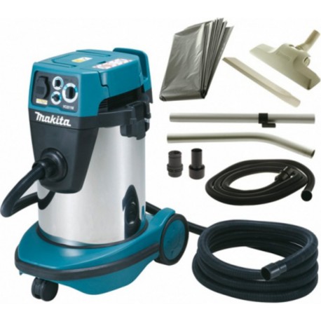 Makita Aspirateur de chantier et d'atelier classe M 32 litres 1050 Watt 220 mbars modèle VC3211MX1