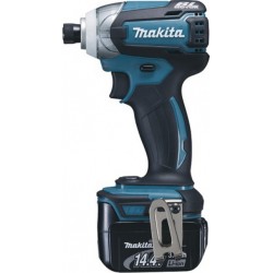 Makita Visseuse à chocs sans fil 14,4 volts 3 Ah + 2 batteries li-ion BTD136RFE