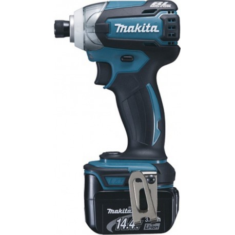 Makita Visseuse à chocs sans fil 14,4 volts 3 Ah + 2 batteries li-ion BTD136RFE