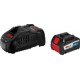 Batterie Bosch PRO Set de base 2 batteries GBA 18V 6,3 Ah EneRacer + GAL 1880 CV Professional 1600A00R1E