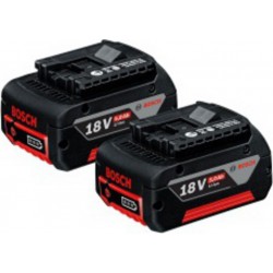 Batterie 18 volts 2x5,0 Ah Bosch Professionnel 0615990G6Z