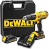 Dewalt Perceuse à percussion sans fil DCD776D2-QW 18V 2x2Ah