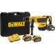 DeWALT Perforateur SDS-max XR FLEXVOLT 54V 3Ah Li-Ion Brushless 13,3J - 2 batteries - coffret DCH733X2 Dewalt