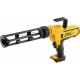 DeWALT Pistolet à mastic 18V cartouche 310ml Sans batterie ni chargeur Dewalt DCE560N