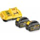 DeWALT Pack de démarrage FLEXVOLT 2 batteries + chargeur rapide Dewalt DCB118T2