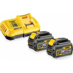 DeWALT Pack de démarrage FLEXVOLT 2 batteries + chargeur rapide Dewalt DCB118T2