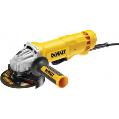 DeWALT Meuleuse Dewalt diamètre 125mm 1400W interrupteur palette + Système DES* DWE4233