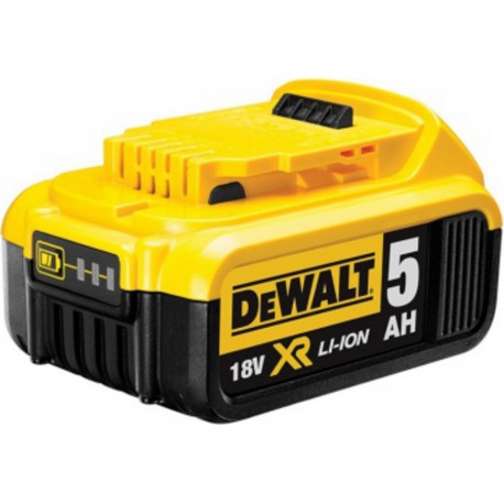 DeWALT Batterie Dewalt 18 Volts 5Ah Li-Ion pour outillage électroportatif DCB184