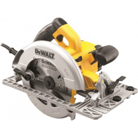 DeWALT Scie circulaire Dewalt diamètre 190mm avec rail de guidage et lame carbure DWE576KR