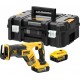 DeWALT Scie sabre Compact XR 18V 5Ah Li-Ion Brushless - 2 batteries - coffret TSTAK Dewalt DCS367P2