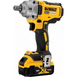 DeWALT Boulonneuse Dewalt 1/2” à chocs compacte XR 18V 5Ah Li-Ion - 2 batteries - Coffret TSTAK Dewalt DCF894P2