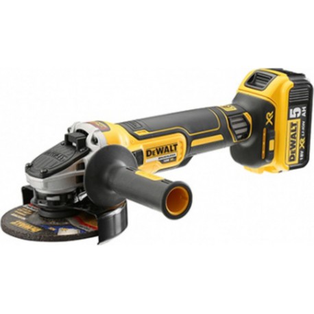 DeWALT Meuleuse Dewalt 125mm Brushless XR 18V 5 Ah Li-ion DCG405P2