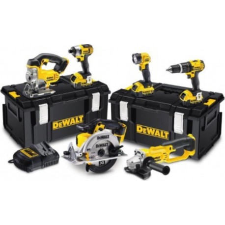 DeWALT Kit 6 outils 18 Volts XR Li-Ion Dewalt DCK691M3