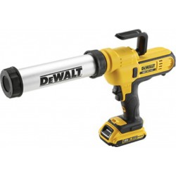 DeWALT Pistolet à mastic 18V 1x2Ah cartouche 310 ml et sachet 400 ml Dewalt DCE571D1