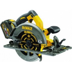 DeWALT Scie circulaire 54 Volts XR FLEXVOLT Moteur sans charbon compatible avec rail de guidage Dewalt DCS576T2