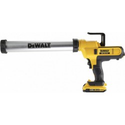 DeWALT Pistolet à mastic 18 Volts 1x2Ah cartouche 310 ml et sachet 600 ml Dewalt DCE580D1