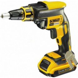 DeWALT Visseuse Placo Dewalt plaques de plâtre 14,4V - 2Ah Li-Ion Moteur Brushless sans charbon DCF621D2