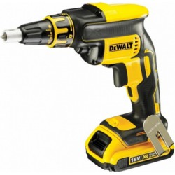 DeWALT Visseuse Placo Dewalt plaques de plâtre 18 Volts 2Ah Li-Ion moteur Brushless sans charbon DCF620D2