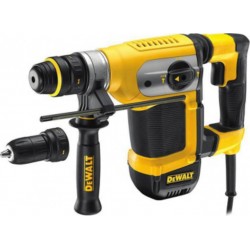 DeWALT Perforateur Dewalt SDS Plus 32 mm poignée en L mandrin changement rapide système anti rotation, malette de transport D254