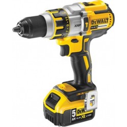 DeWALT Perceuse visseuse Dewalt percussion 13mm XRP 14,4 Volts 4Ah Li-Ion moteur Brushless sans charbon DCD937M2