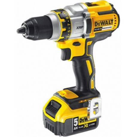 DeWALT Perceuse visseuse Dewalt 13mm XRP 14,4 Volts 4Ah Li-Ion moteur Brushless sans charbon DCD932M2